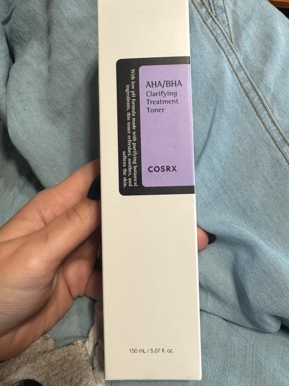 COSRX AHA/BHA Clarifying Treatment Toner — Lavender